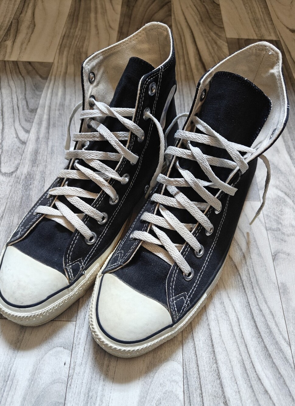 Vintage Converse Chuck Taylor All Star High Top Shoes Made In USA